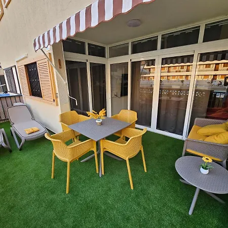 Fayser 108 Beachfront With Direct Pool Access From Terrace Arona  Exterior photo